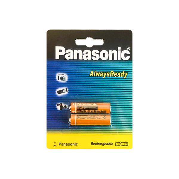 باتری نیم قلمی قابل شارژ پاناسونیک (Panasonic) با ظرفیت 830 میلی آمپر (معمولی)