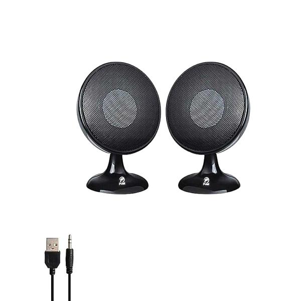 اسپیکر دو تکه رومیزی پی نت (P-net) مدل S-888 | اقتصادی و جمع‌وجور