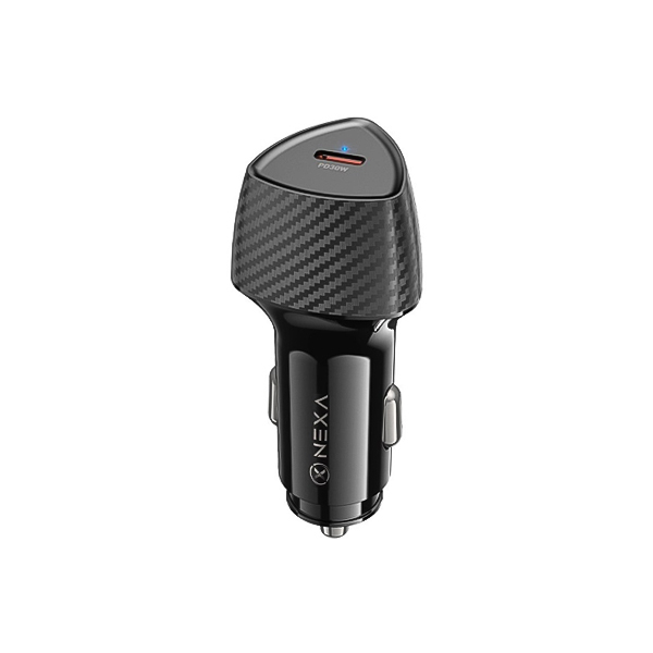 شارژر فندکی 30 وات نکسا مدل R130 با پورت USB-C فست شارژ PD