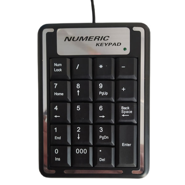 کیبورد اعداد (نام‌پد) سیمی NUMLOCK مدل K-015 مخصوص حسابداری