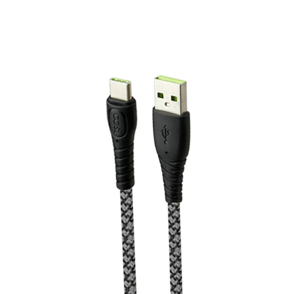 کابل تبدیل USB به تایپ سی تسکو (TSCO) مدل TC C206 طول  1 متر