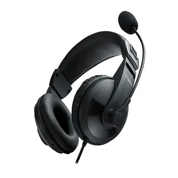 هدست مخصوص بازی رپو (Rapoo) مدل H150 | اتصال USB و میکروفون چرخشی