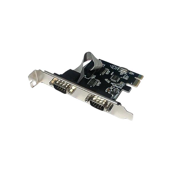 کارت اینترنال PCI Express به ۲ پورت سریال COM مدل RS-232 رویال پارس