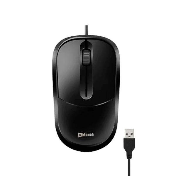 ماوس باسیم بی تاچ (B Touch) مدل T-100 با حسگر اپتیکال 1000 DPI و طراحی ارگونومیک متقارن