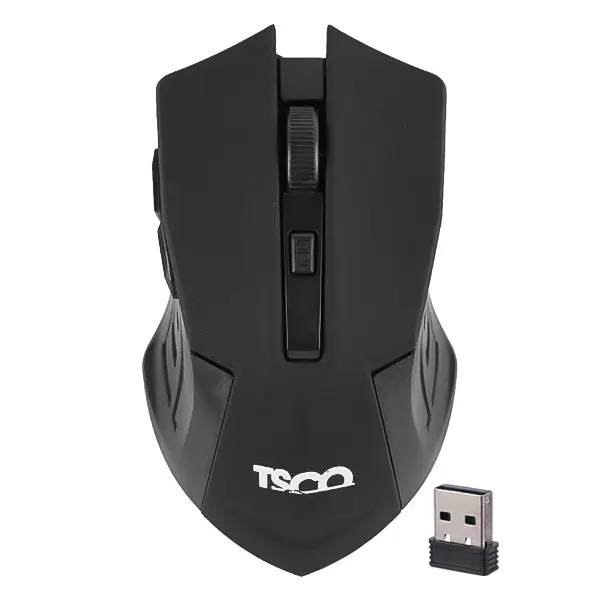 ماوس بی‌سیم تسکو TSCO مدل TM 696W با ۶ کلید و دقت متغیر 1600 DPI