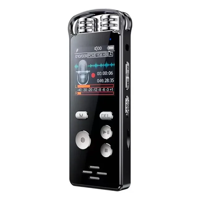 ضبط‌کننده صدا دیجیتال تسکو مدل TR 909 با میکروفون دوگانه و کاهش نویز