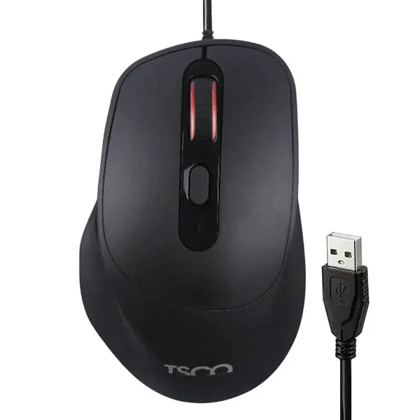 ماوس سیمی تسکو مدل TM 309 با ۶ کلید کاربردی و طراحی ارگونومیک