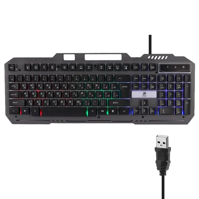 کیبورد گیمینگ با سیم پی نت مدل P-net KB-1700
