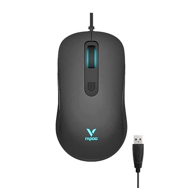 ماوس مخصوص بازی رپو Rapoo مدل V16 RGB پورت USB