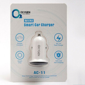 شارژر فندکی 15 وات اکسیژن مدل AC-11