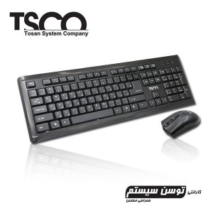 کیبورد و ماوس تسکو مدل TKM 8050 با حروف فارسی