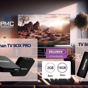 اندروید باکس مینی کلومن مدل KOLUMAN TV BOX MINI