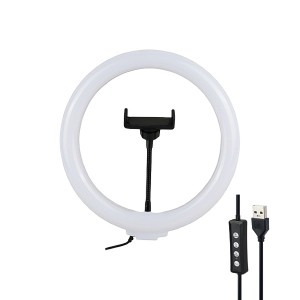 رینگ لایت RGB مدل 3D-26 به قطر 26 سانت به همراه پایه
