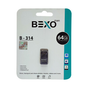 فلش مموری USB.2 بکسو مدل B-314 ظرفیت 64 گیگابایت