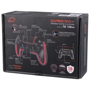 13789166.دسته بازی بی سیم تسکو (TSCO) مدل TG 158WN | جوی استیک Hall Effect و RGB 14