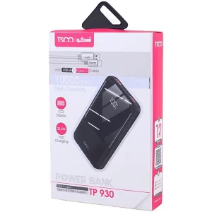 پاوربانک فست شارژ 10000 میلی آمپر تسکو مدل TP 930 5