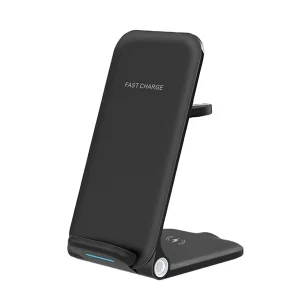 شارژر وایرلس و استند رومیزی تاشو 3 در 1 تسکو مدل THL 1291W 4