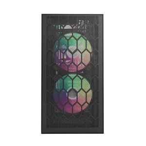 کیس گیمینگ تسکو GC 4508 THUNDERWAVE مشکی | بدنه مش با تهویه عالی 3