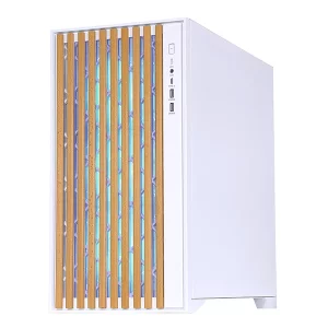 کیس گیمینگ تسکو GC 4512 VANIR سفید | زیبایی مینیمال، قدرت بی‌نهایت 10