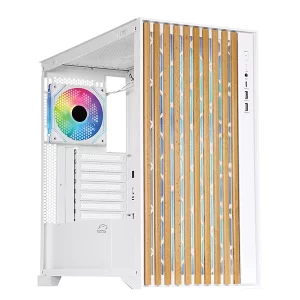 کیس گیمینگ تسکو GC 4512 VANIR سفید | زیبایی مینیمال، قدرت بی‌نهایت