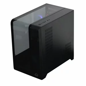 کیس گیمینگ تسکو GC 4515 مشکی | آکواریوم پانورامیک با نمایشگر دما 5