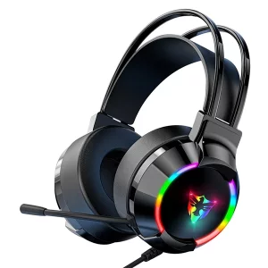 هدست گیمینگ حرفه‌ای G606 با صدای 7.1، درایور 50mm و RGB