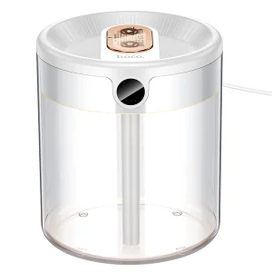 دستگاه بخور سرد شارژی هوکو مدل HOCO HX31 با نمایشگر دیجیتال