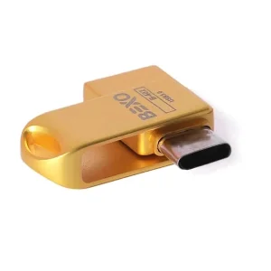 فلش مموری 128 گیگابایت بکسو مدل Bexo B-402 OTG Type-C USB 3.0