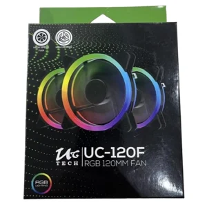 فن کیس یوسیتک مدل UC-TECH UC-120F RGB 3