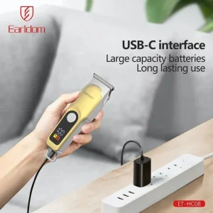 ماشین اصلاح مو و ریش تراش حرفه‌ای ارلدام مدل Earldom ET-HC08