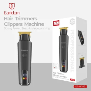 ماشین اصلاح خط زن حرفه‌ای ارلدام مدل Earldom ET-HC06 (ضد آب با نمایشگر دیجیتال) 3