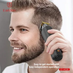 ماشین اصلاح خط زن حرفه‌ای ارلدام مدل Earldom ET-HC06 (ضد آب با نمایشگر دیجیتال) 8