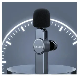 میکروفون بی‌سیم یقه‌ای دوکاربره ارلدام Earldom ET-MC8L (مخصوص آیفون با قابلیت شارژ همزمان) 9
