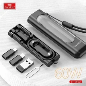 کیت کابل و مبدل چندکاره ارلدام Earldom ET-MR02 (کیت جیبی) 3