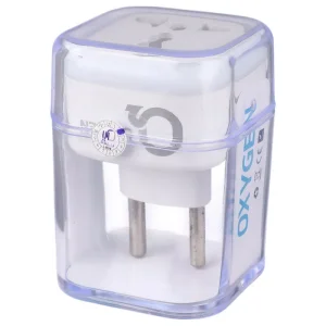 تبدیل 3 به 2 برق اکسیژن Oxygen مدل M-03 (چراغ خواب RGB) 5