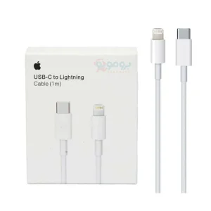 کابل اصلی اپل USB-C به لایتنینگ (شارژ سریع PD)