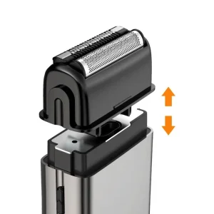 ماشین اصلاح و ریش تراش شارژی مسافرتی XO مدل CF8 ضد آب 6