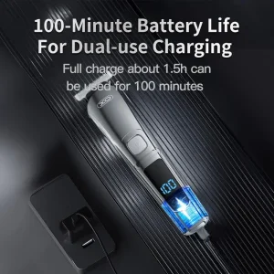 ماشین اصلاح و خط زن XO مدل CF30 کیت گرومینگ ضد آب 12.webp