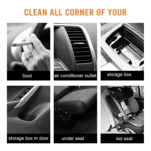 جاروبرقی خودرو XO مدل CZ001A با کابل ۵ متری فندکی 8