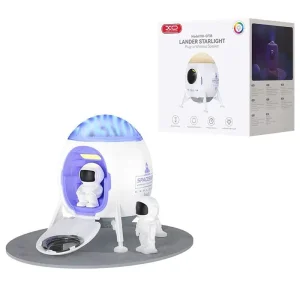 پروژکتور کهکشانی و چراغ خواب XO مدل CF38 طرح سفینه فضایی 3