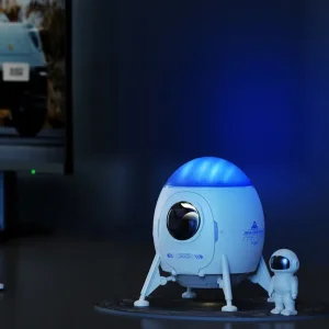 پروژکتور کهکشانی و چراغ خواب XO مدل CF38 طرح سفینه فضایی 4