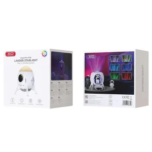 پروژکتور کهکشانی و چراغ خواب XO مدل CF38 طرح سفینه فضایی 9