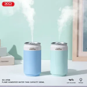 دستگاه بخور سرد و رطوبت ساز XO مدل HF08 طرح قوطی نوشابه با نورپردازی RGB 3