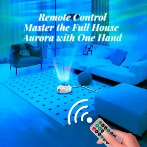 پروژکتور شفق قطبی و رقص نور XO مدل YH12 همراه با اسپیکر بلوتوثی 6