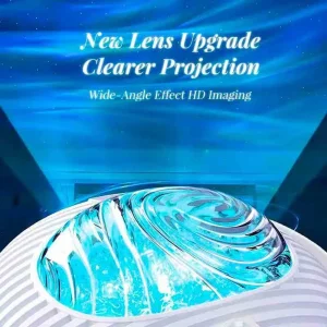 پروژکتور شفق قطبی و رقص نور XO مدل YH12 همراه با اسپیکر بلوتوثی 9