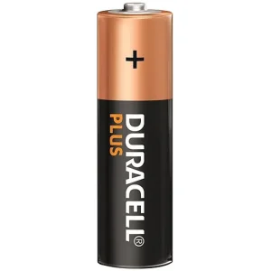 باتری قلمی آلکالاین دوراسل Duracell مدل Plus AA (بسته 2 عددی)