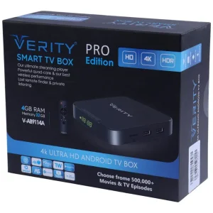 اندروید باکس وریتی Verity مدل V-AB9114A با حافظه 32GB و رم 4GB 11