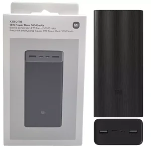 پاوربانک ۳۰۰۰۰ شیائومی Xiaomi Mi Power Bank 3 با شارژ سریع 18W
