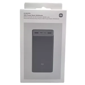 پاوربانک ۳۰۰۰۰ شیائومی Xiaomi Mi Power Bank 3 با شارژ سریع 18W 3