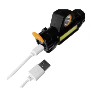 چراغ پیشانی (هدلایت) شارژی دوکاره مدل HPH-88 با لامپ COB و XPE